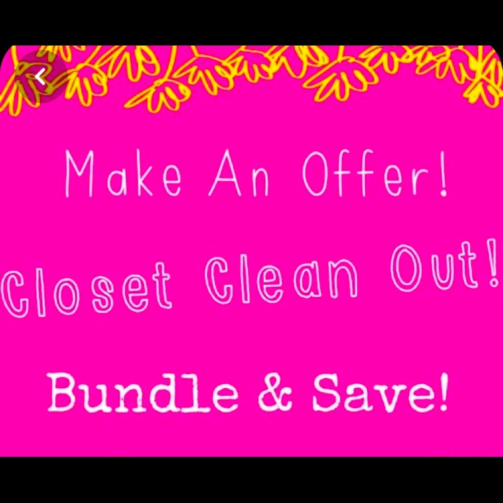 Moving, everything must go.